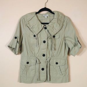 Ann Taylor Loft khaki jacket. Size Small